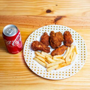 5 Pcs Spicy Wings Combo