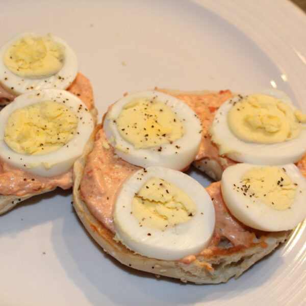 Boiled Eggs & Cheese