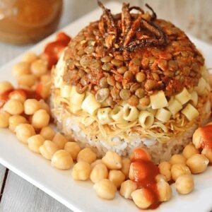 Koushari Sweet Plate